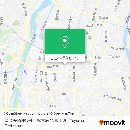 清栄会脳神経外科塚本病院地図