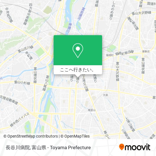 長谷川病院地図