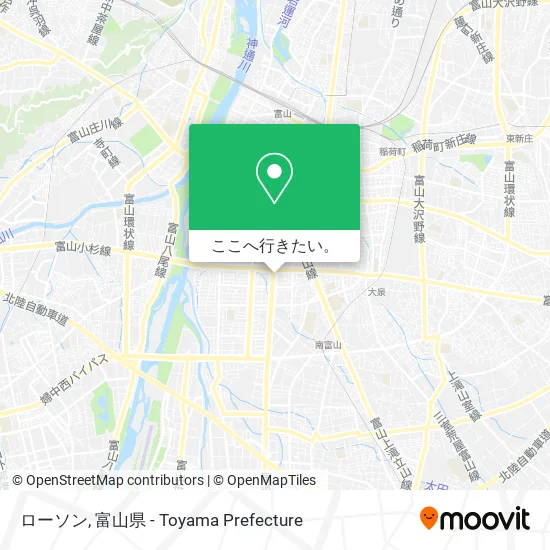 ローソン地図