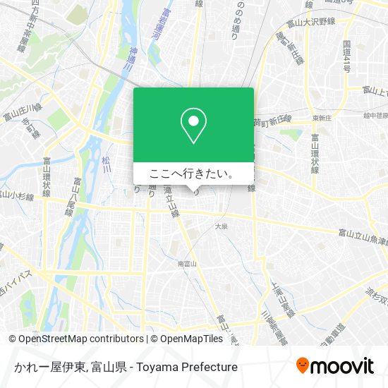 かれー屋伊東地図