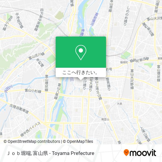 Ｊｏｂ堀端地図