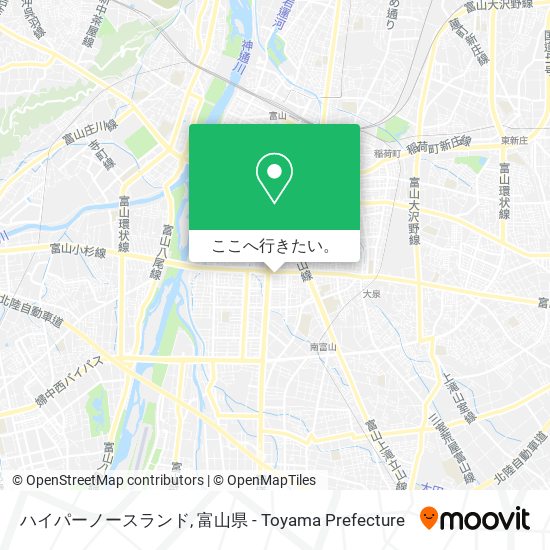 ハイパーノースランド地図