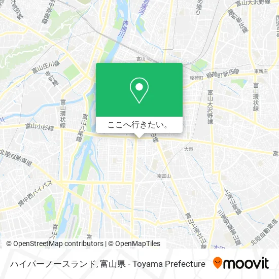 ハイパーノースランド地図