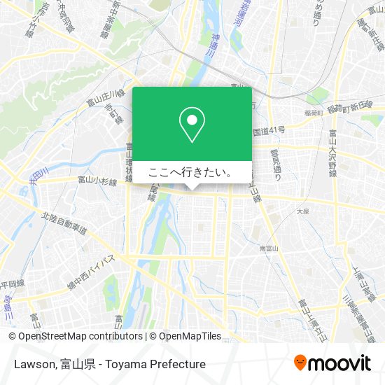 Lawson地図