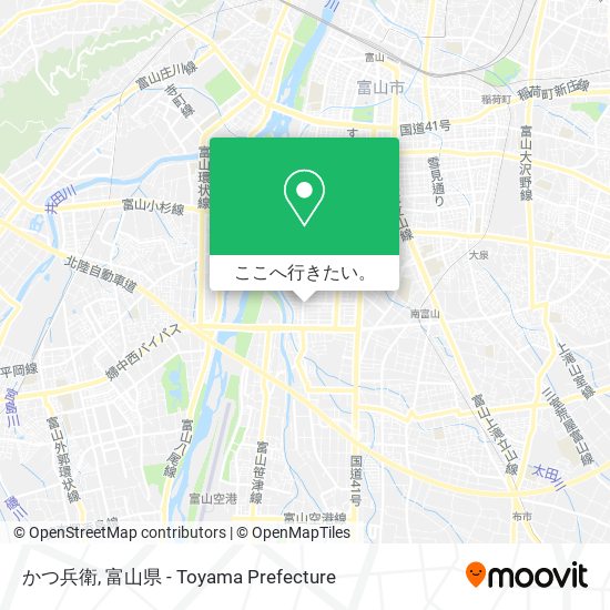 かつ兵衛地図