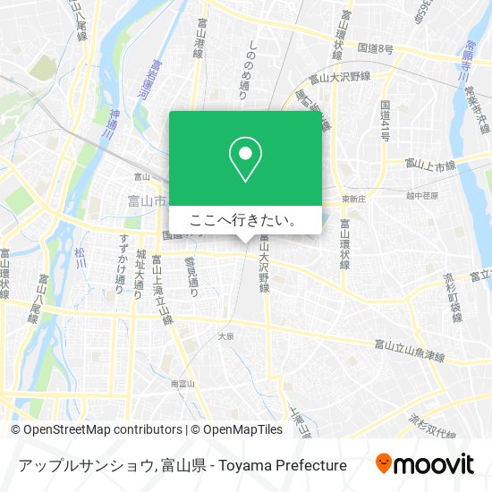 アップルサンショウ地図