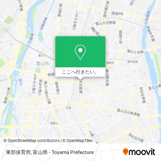 東部保育所地図