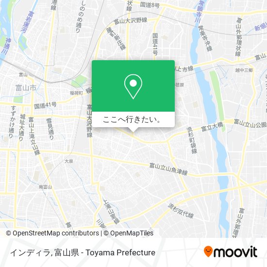 インディラ地図