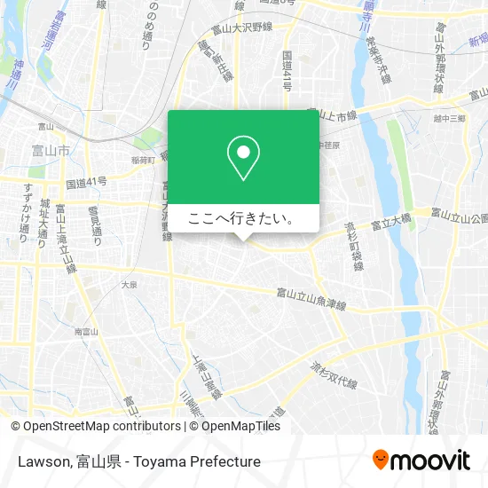 Lawson地図