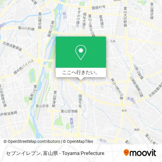 セブンイレブン地図