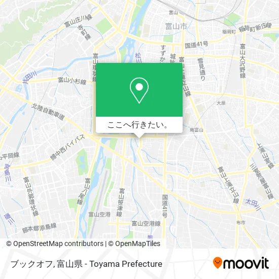 ブックオフ地図