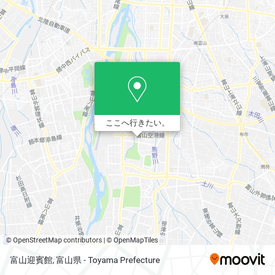 富山迎賓館地図