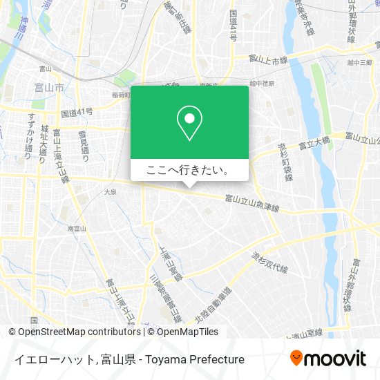 イエローハット地図