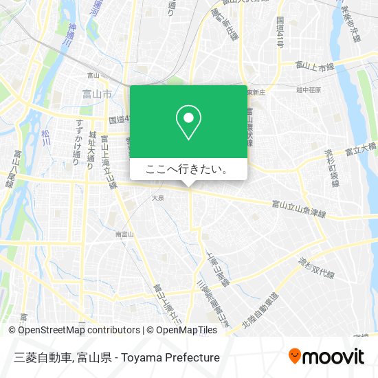 三菱自動車地図