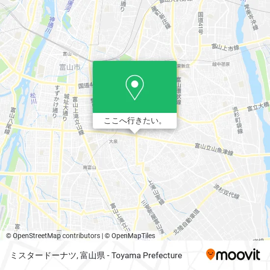 ミスタードーナツ地図