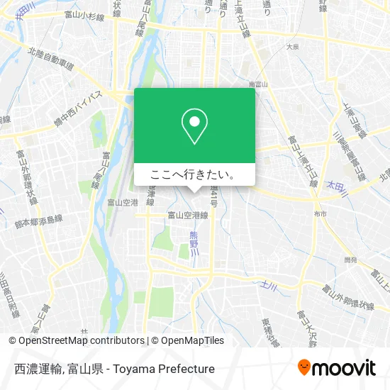 西濃運輸地図