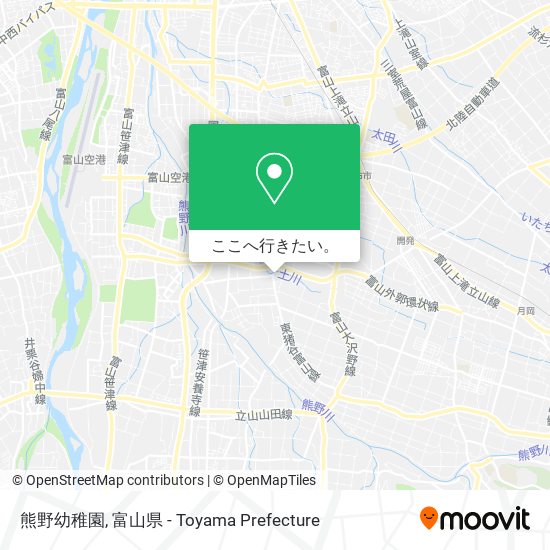 熊野幼稚園地図
