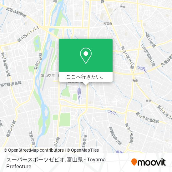 スーパースポーツゼビオ地図