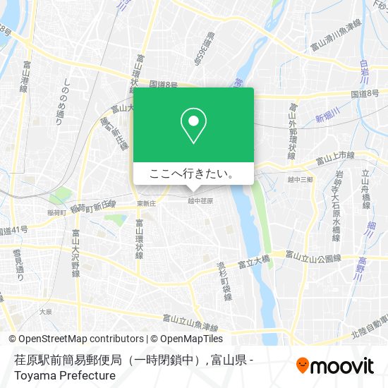 荏原駅前簡易郵便局（一時閉鎖中）地図