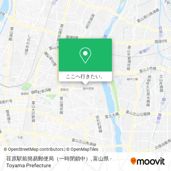 荏原駅前簡易郵便局（一時閉鎖中）地図