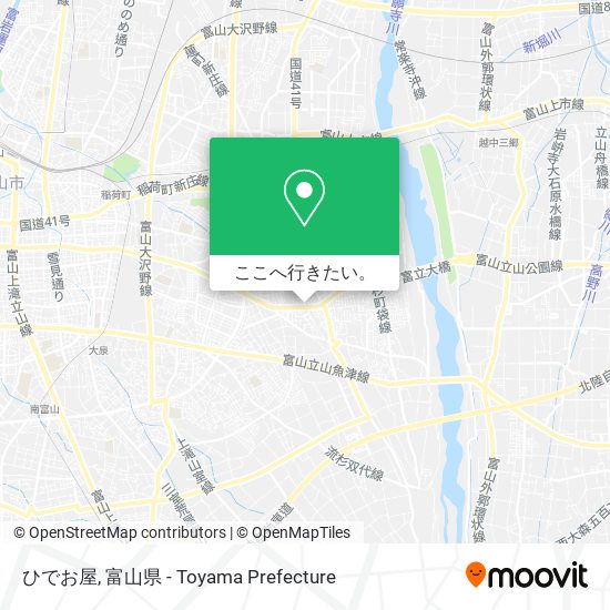 ひでお屋地図