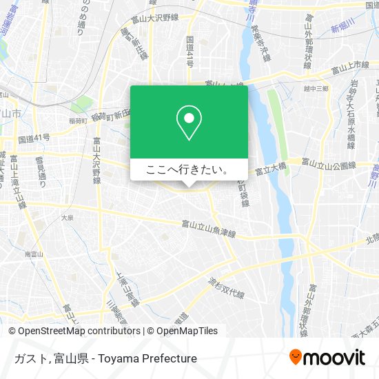 ガスト地図