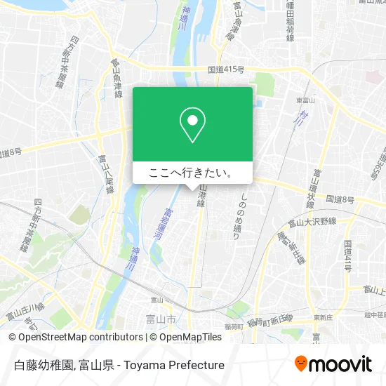 白藤幼稚園地図