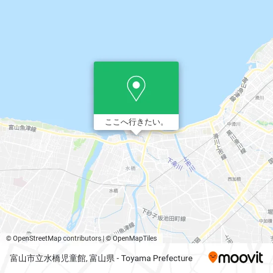 富山市立水橋児童館地図
