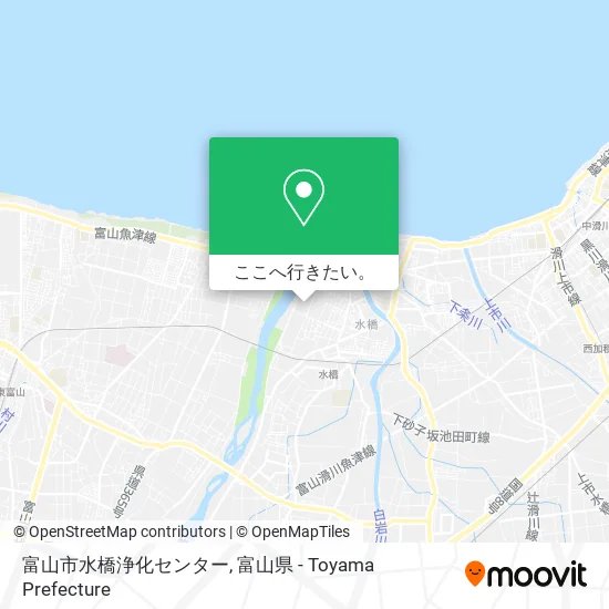 富山市水橋浄化センター地図