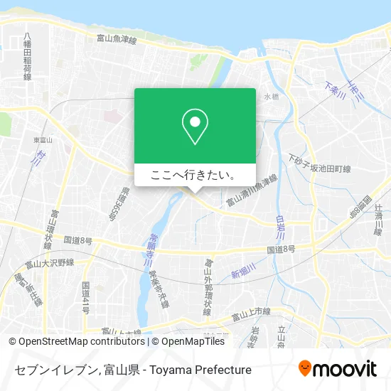 セブンイレブン地図