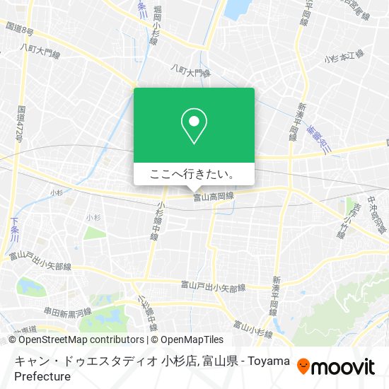 キャン・ドゥエスタディオ 小杉店地図
