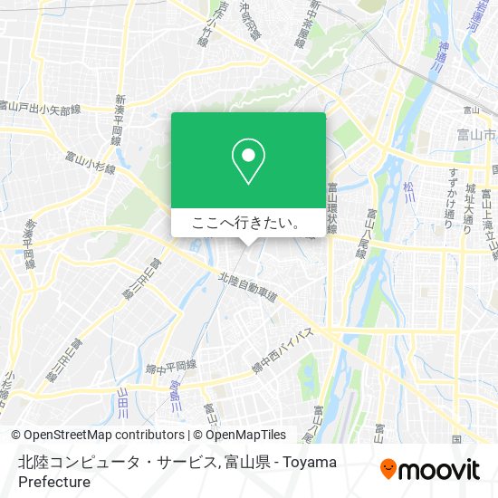 北陸コンピュータ・サービス地図