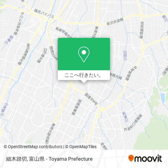 細木踏切地図