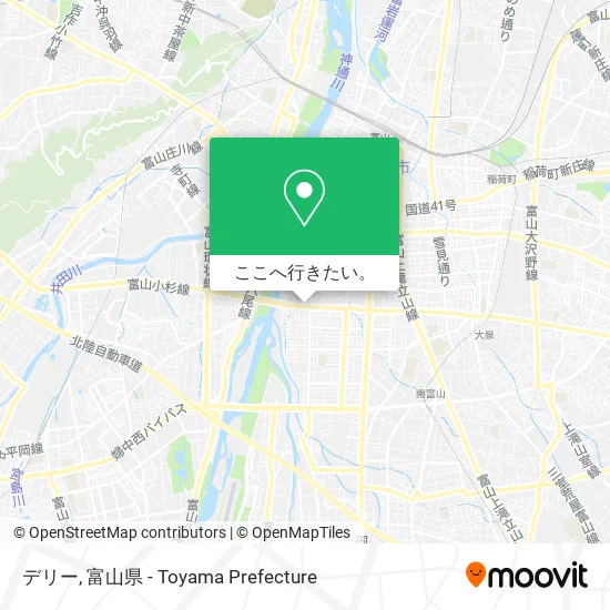 デリー地図