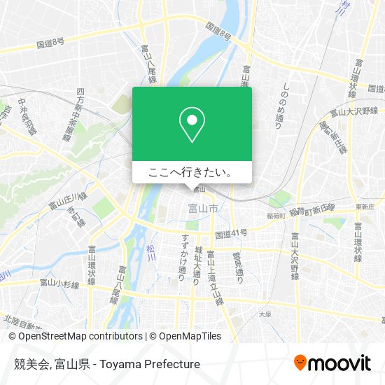競美会地図