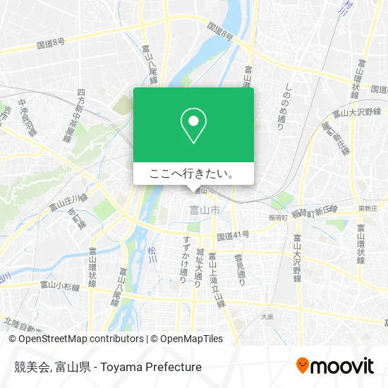 競美会地図