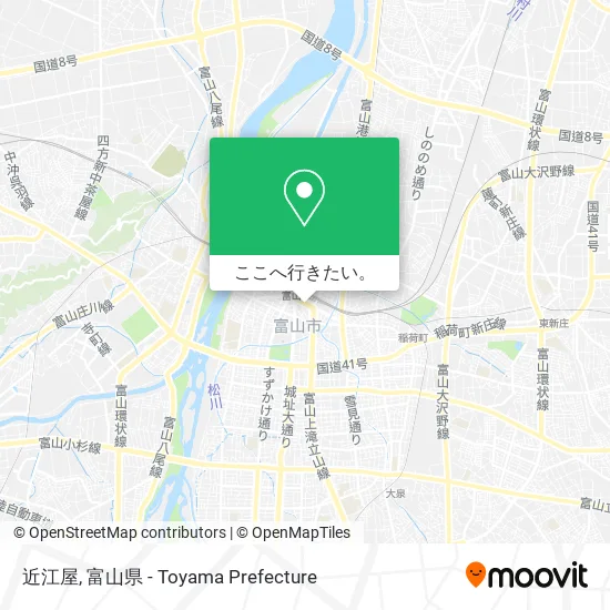 近江屋地図