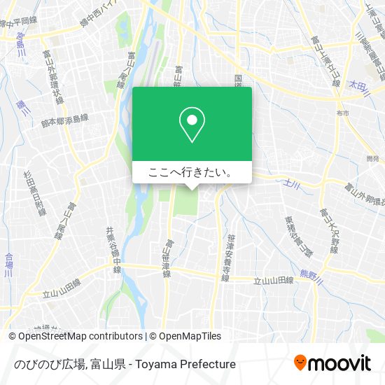 のびのび広場地図
