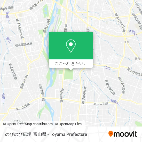 のびのび広場地図