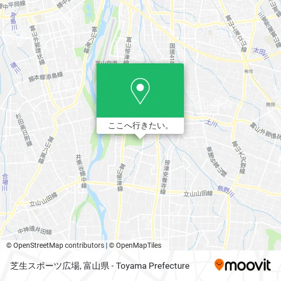 芝生スポーツ広場地図