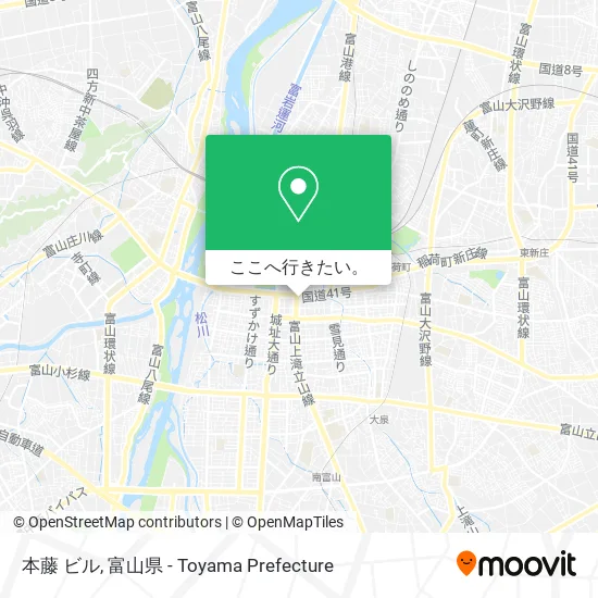 本藤 ビル地図