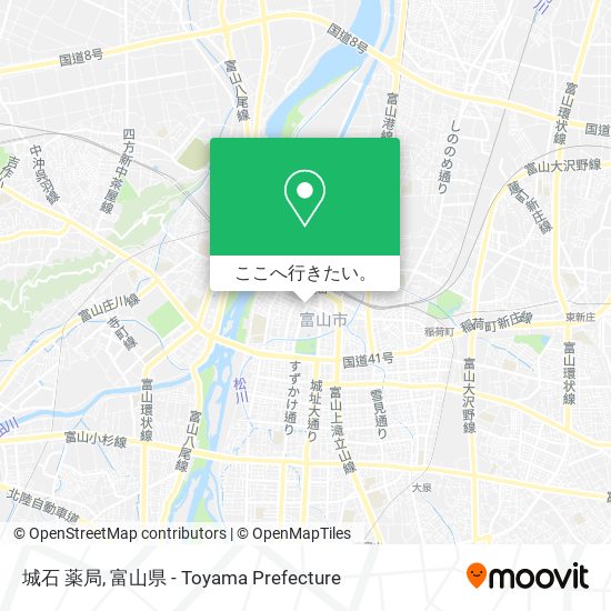 城石 薬局地図