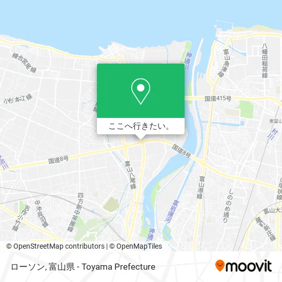 ローソン地図