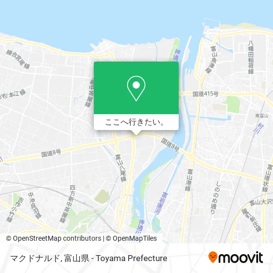 マクドナルド地図