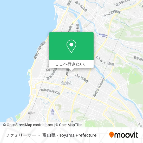 ファミリーマート地図