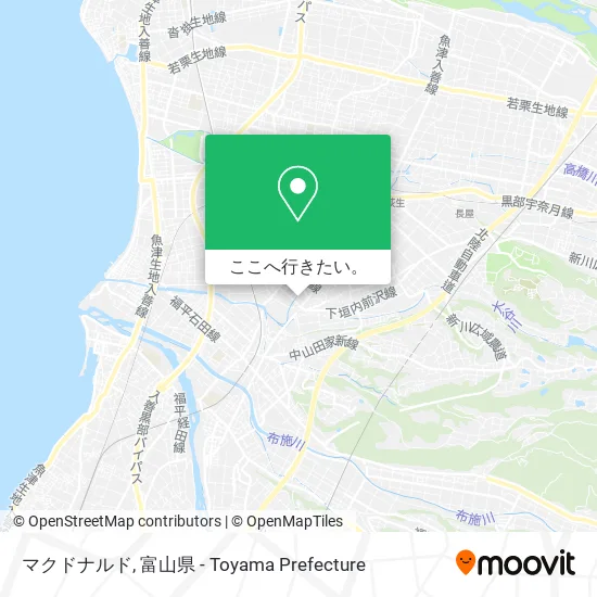 マクドナルド地図