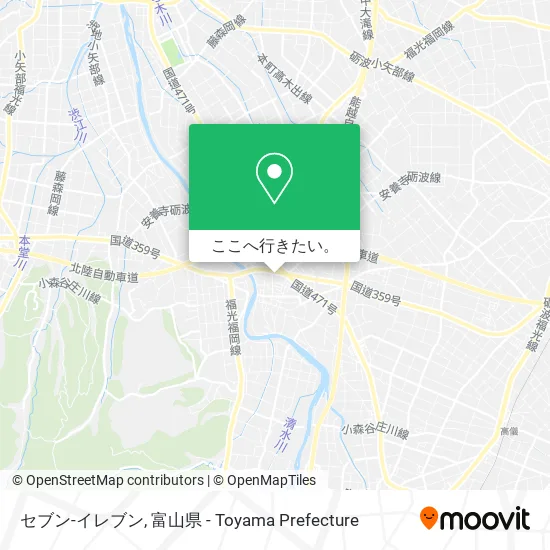 セブン-イレブン地図