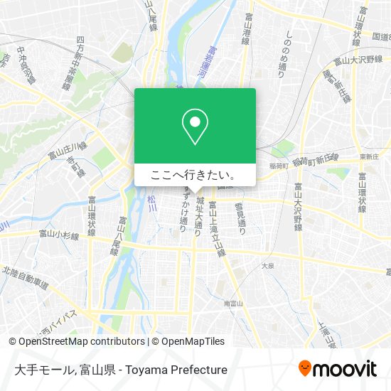大手モール地図