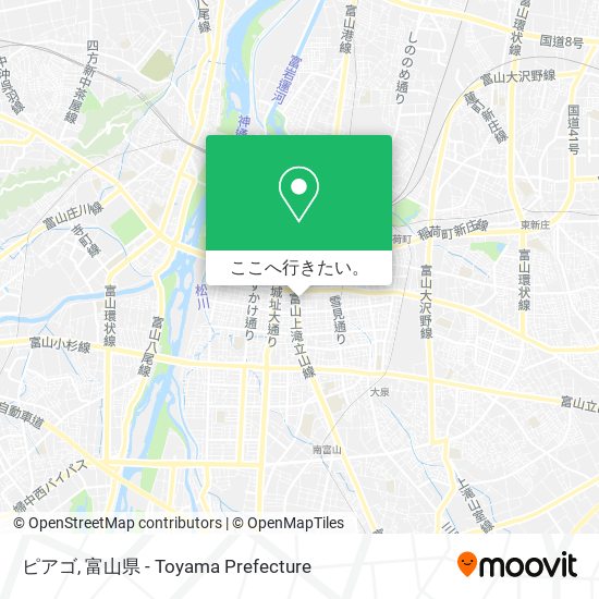 ピアゴ地図