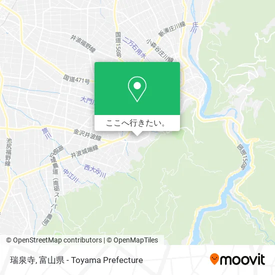 瑞泉寺地図